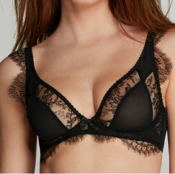 NWT Agent Provocateur Deanna Bra 34C Panties Size is 6 - Picture 3 of 7